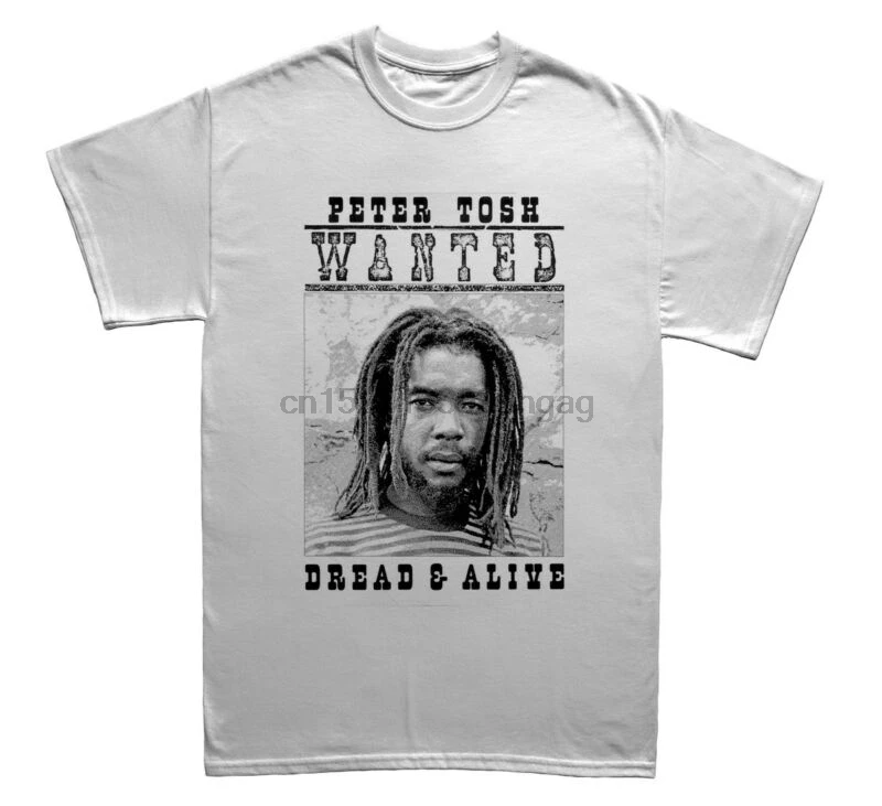 

Wanted Dead Or Alive - Peter Tosh Poster T-shirt