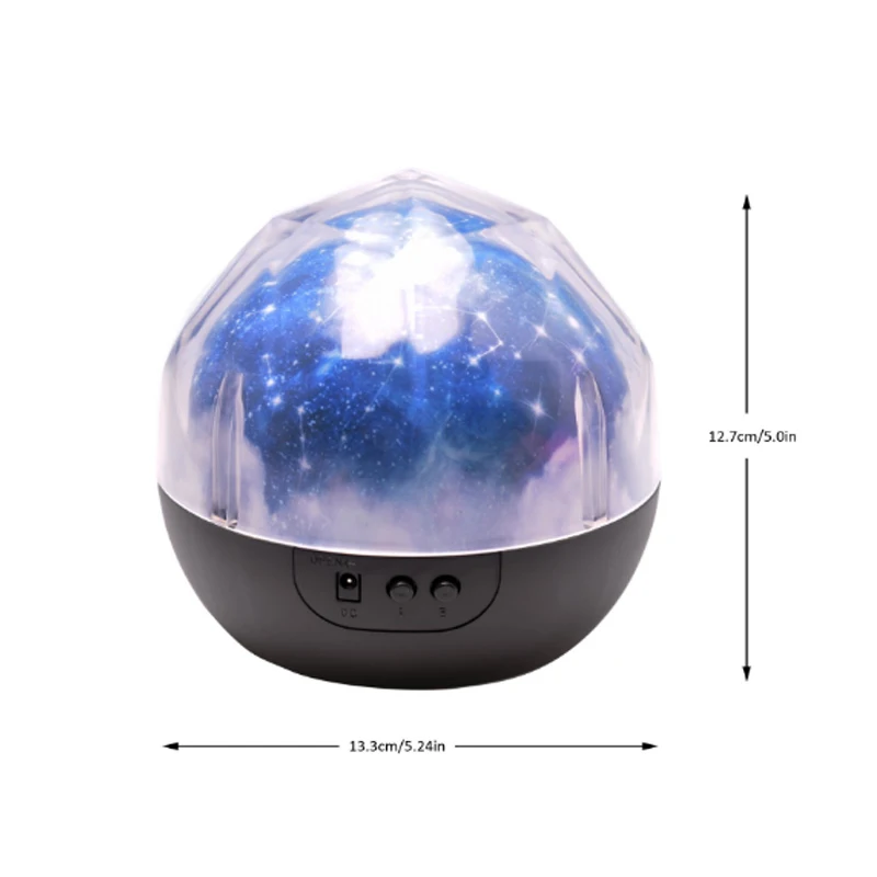 Led Night Light Lamp Child Battery Powered Starry Sky Magic Star Moon Planet Projector Lamp Cosmos Universe bedside lamp (6)