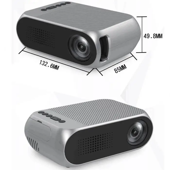 Домашний мини-проектор HD 1080P светодиодный мультимедийный проектор для домашнего кинотеатра LSMK99