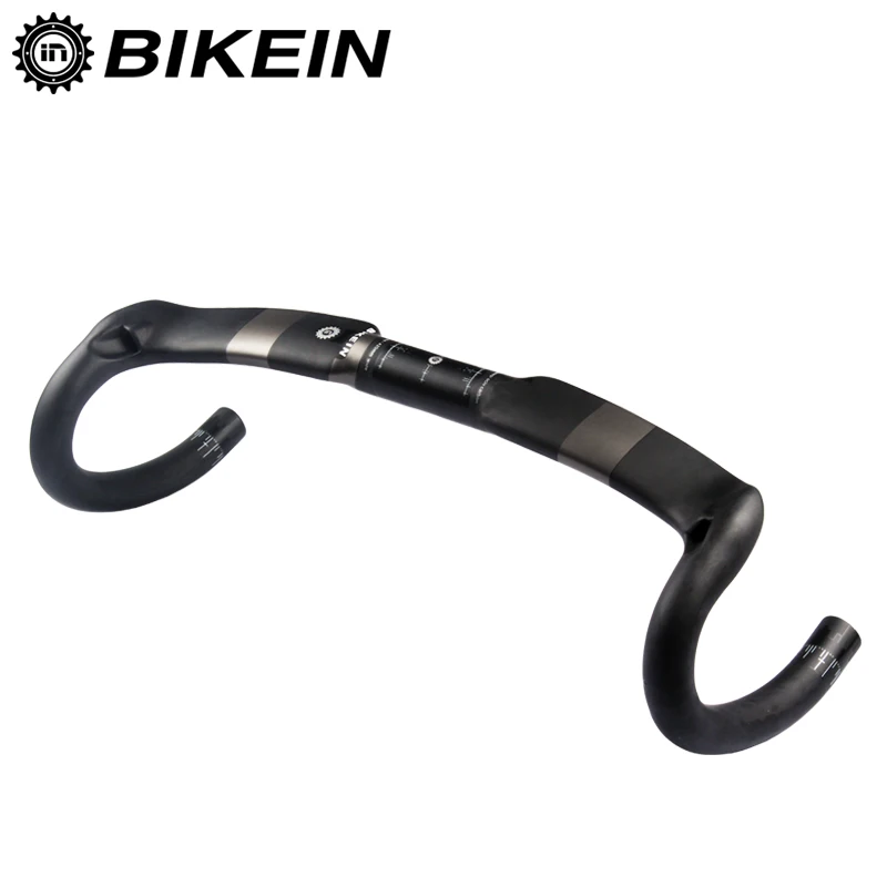 BIKEIN Ultralight Full UD Carbon Aerodynamics Road Bike Handlebars 31