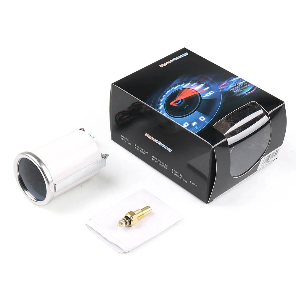 Dynoracing автоматический датчик температуры воды " 52 мм дымовые линзы 40-150 градусов Цельсия указатель температуры воды автомобильный измеритель BX101228