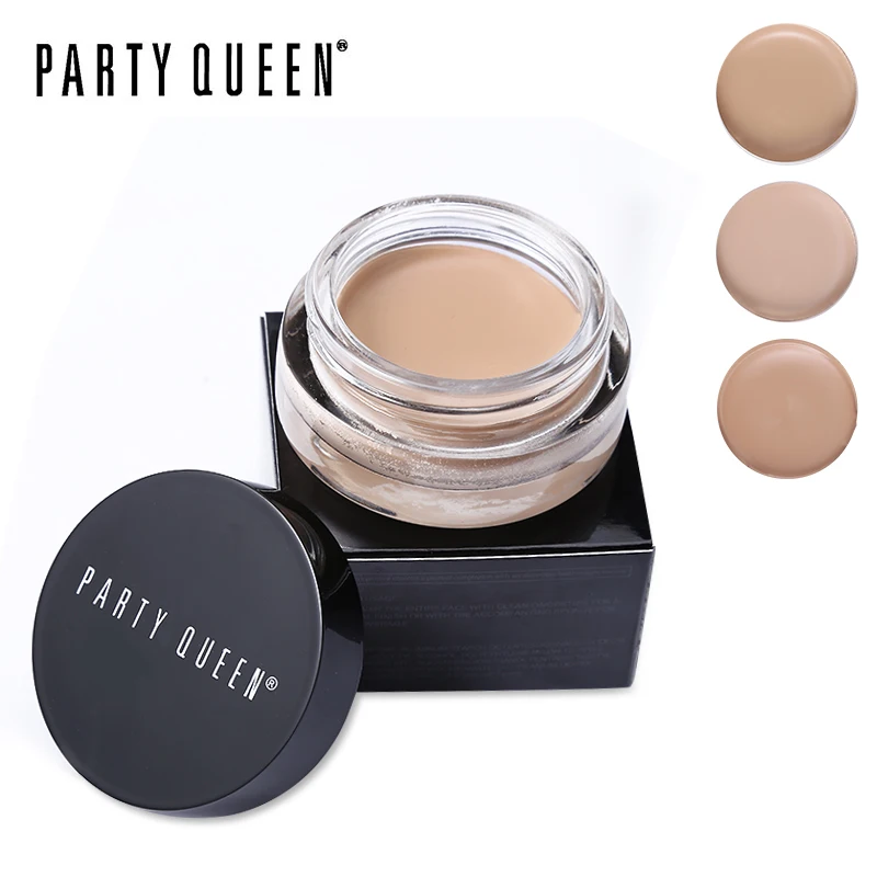 Party Queen Perfect Finish Cream Foundation SPF15 Concealer Blemishes