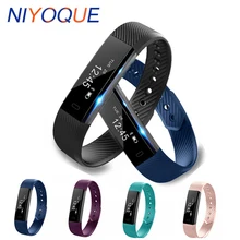 ID115 Bluetooth Smart группа будильник Браслет Шагомер фитнес трекер smartband для Android IOS PK Сяо Mi Ми Band2