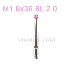 Enhanced Title:  
3D Ruby Precision Gauge Coordinate Measuring Machine (CMM) Tip Probe (M1.6x36.8L 2.0 RUBY)