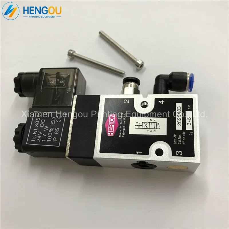 

5 Pieces New 61.184.1051 98.184.1051 Heidelberg SM102 CD102 SM74 PM74 Printing Machine 4/2-way Valve