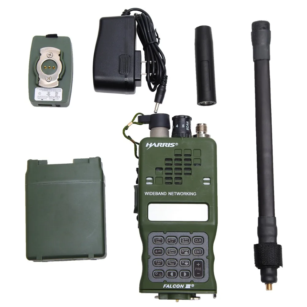 TCA AN/PRC-152A(UV) IPX7 тактический CS VHF UHF Двухдиапазонная Военная рация сестра три Харрис PRC 152 MBITR портативное радио