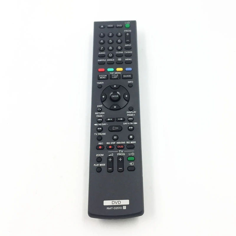 

Used Remote Control RMT-D2510 for SONY RDR-HXD890 RDR-HXD990