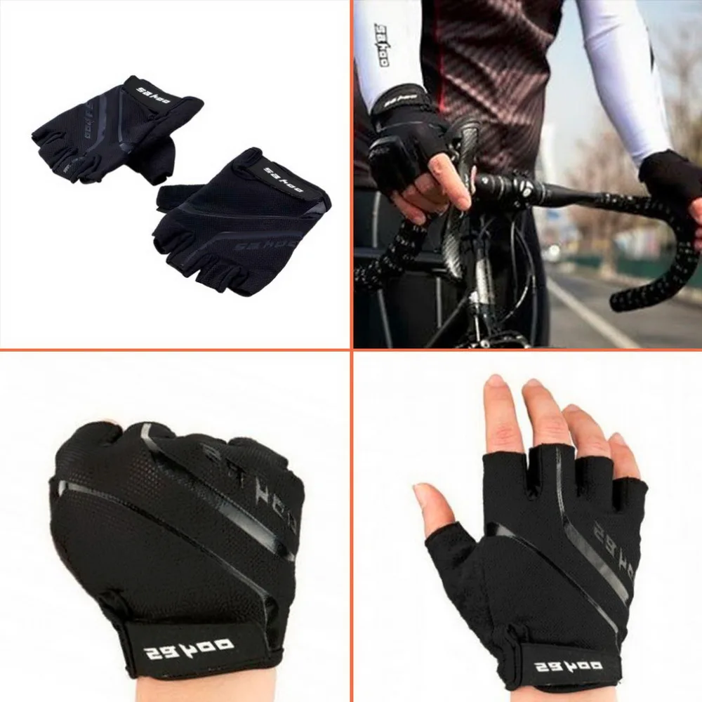 SAHOO GEL Pad Half Finger Cycling font b Gloves b font Summer Racing Luvas Para Ciclismo