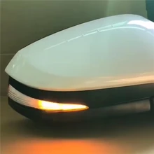 Динамическая струящаяся светодиодная Поворотная сигнальная лампа мигалка последовательный индикатор боковое зеркало заднего вида для toyota RAV4 RAV 4