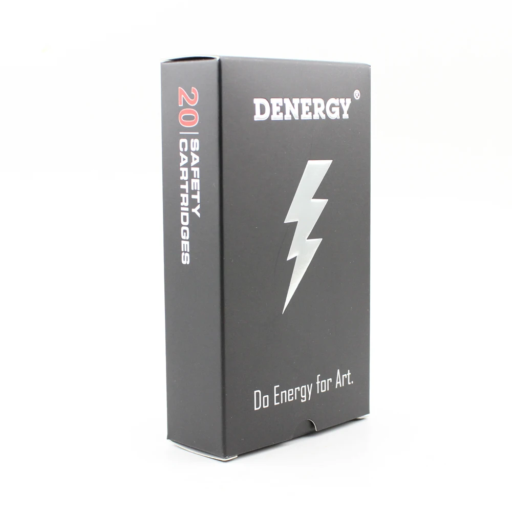 Denergy 1015RM ошибки Pin Изогнутые Magnum татуировки иглы картриджа 20 штук в коробке 0,30 мм для Pro татуировки