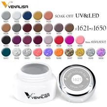 Venalisa 180 color 5ml nail art design uv led gel lacquer soak off color uv led paint enamel nail polish gel lacquer varnish gel