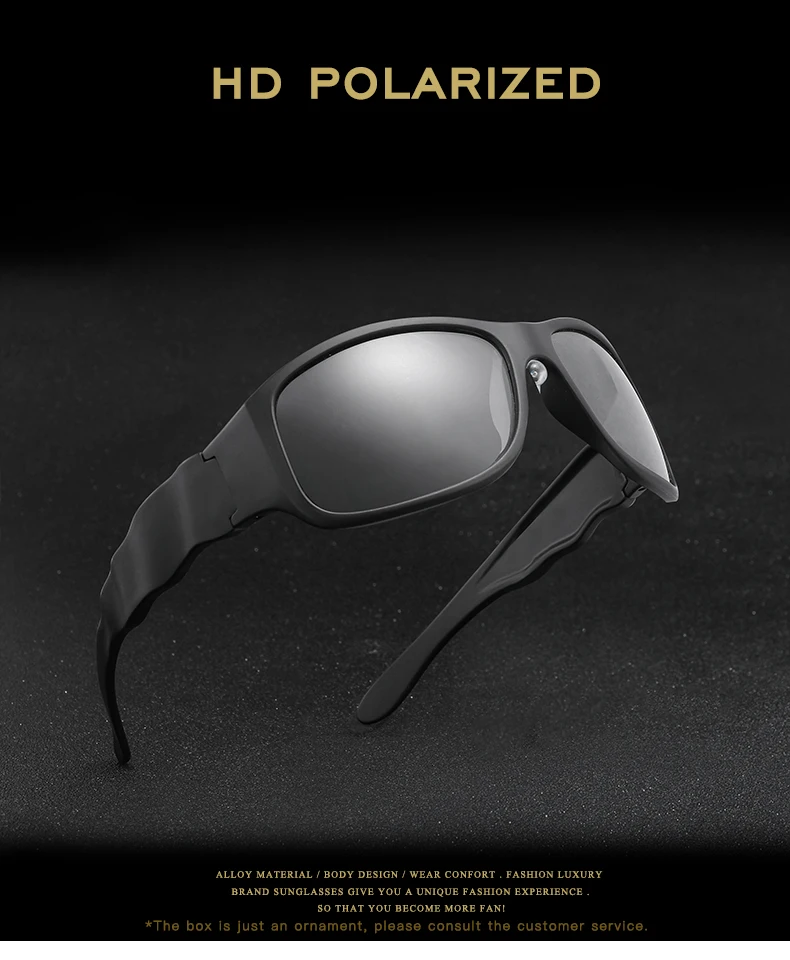HD поляризованные фотохромные солнцезащитные очки для мужчин для вождения Хамелеон очки мужские день и ночное видение водительские очки с держателем линз de sol mujer