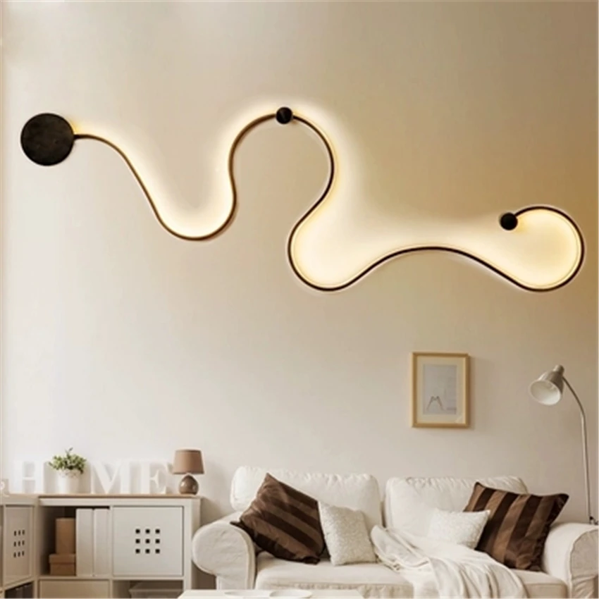 Nordic Led Wall Lamp Bedroom Study Wall Lights Living Balcony Room Acrylic Home Deco Wall Light Iron Body Sconce Lamps Fixtures Led Indoor Wall Lamps Aliexpress