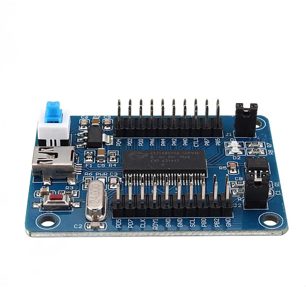 CLAITE EZ-USB FX2LP CY7C68013A USB логический анализатор основной модуль платы