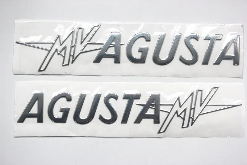 

2 pcs/ lot Motorcycle 3D Sticker Decal Carbon fit for AGUSTA MV Film Waterproof Reflective 08