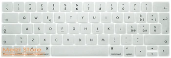 

For Apple Multi Touch Bar Keyboard Skin Cover Italian Italy For Macbook 13 15 Inch (A1706 & A1707) Eu European Euro Layout