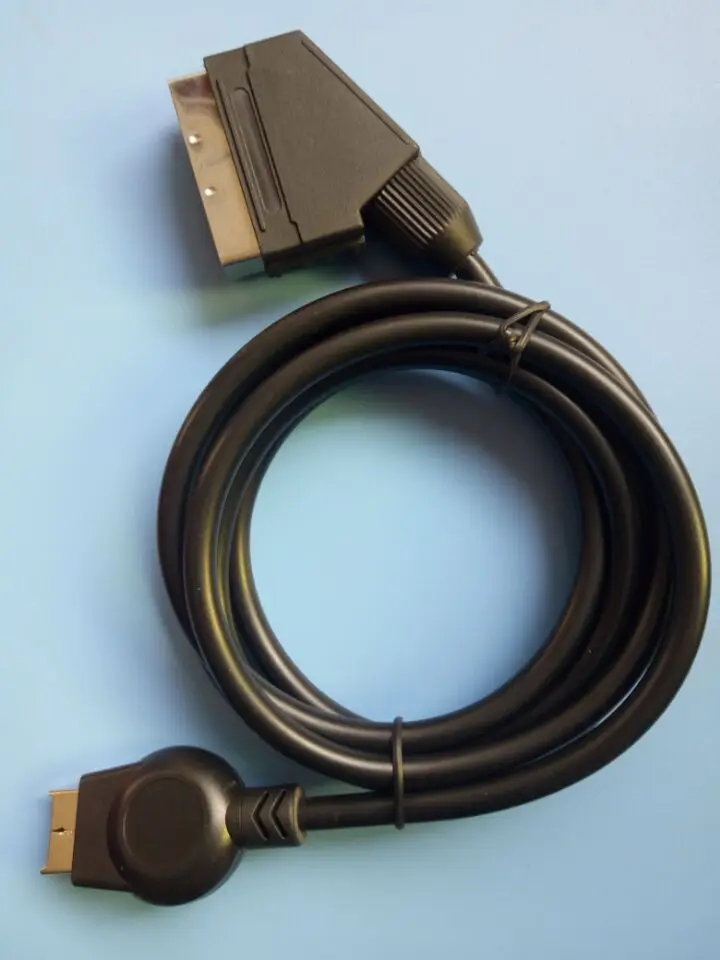 50pcs/lot High Quality RGB SCART cable Video HD LEAD Cord For PS3