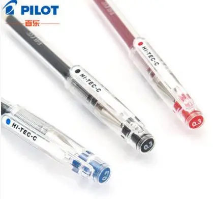 Pilot Hi-Tec-C gel pens 0.3mm 3 brown pen