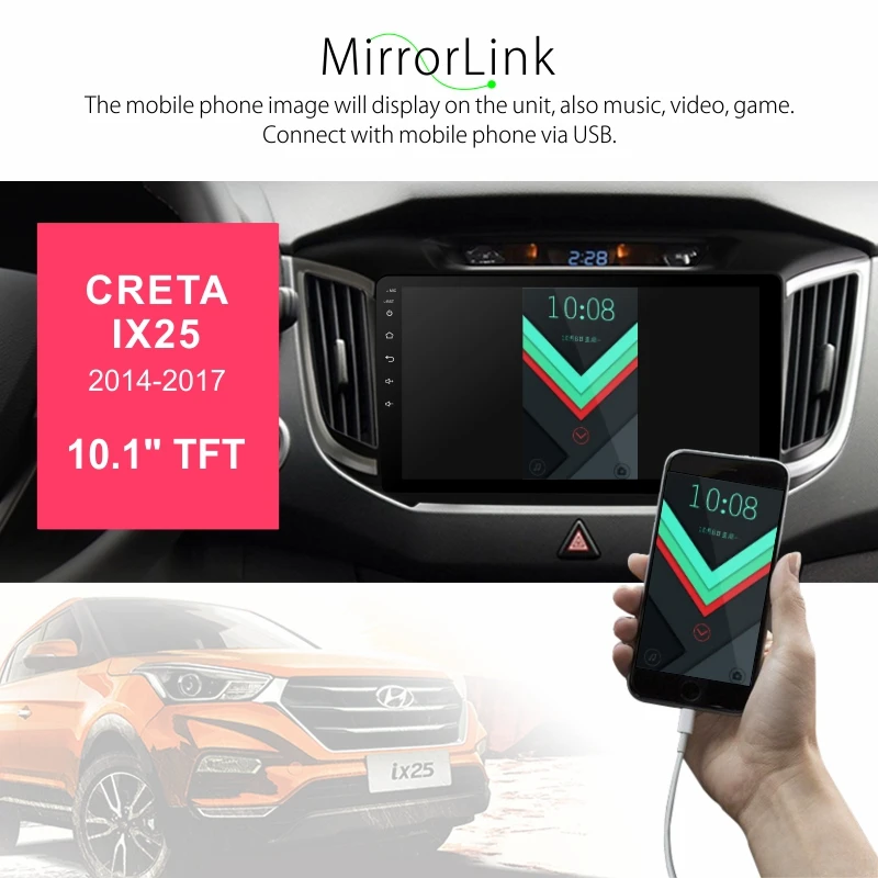 Flash Deal Dinpei PX6 4+64G Android 9.0 GPS Car Multimedia Player For Hyundai Creta ix25 2014 2015-2017 Navi Radio 4K Video MP5 wifi no dvd 3