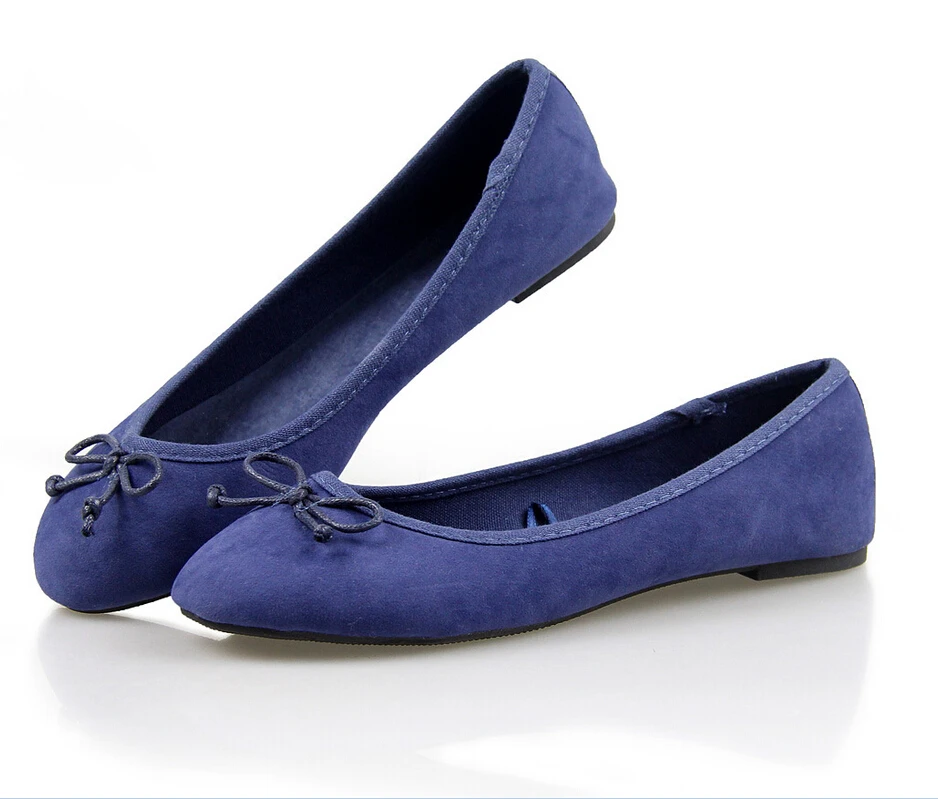 flat shoe with bow