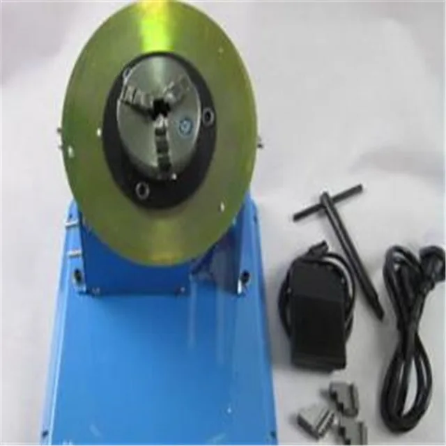 

2-18RPM 10KG Light Duty Welding Turntable Positioner with 65mm Chuck
