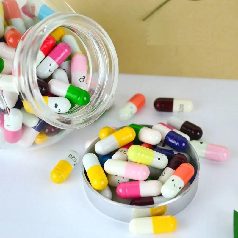 50 шт./лот Smile Pill Capsule Secret Message креативные милые эмоции конверты буквы декоративные
