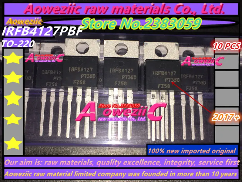 Aoweziic 2017 + 100 новый импортный оригинальный IRFB4127PBF IRFB4127 TO-220 полевой эффект