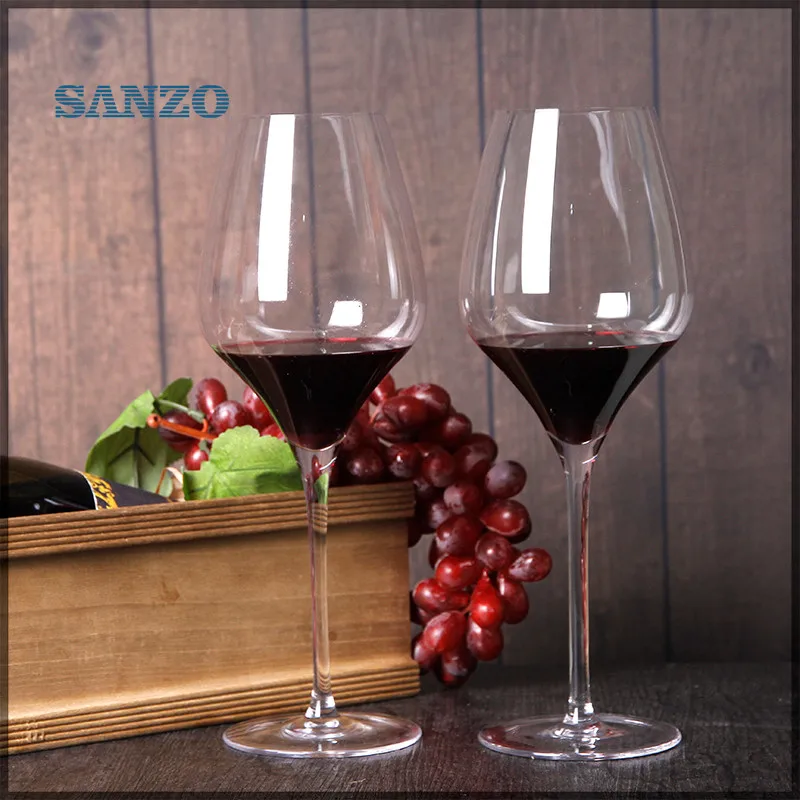 lead free crystal wine glass handmade blown crystal red wine glass dinner wedding wine glass 02