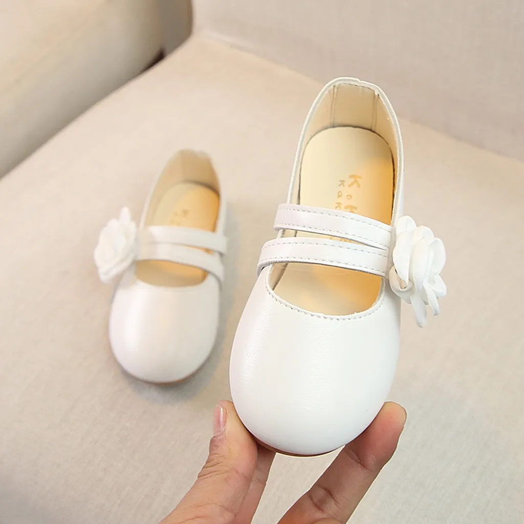 

Shoes For Children Baby Infant Kids Baby Girls Flower Dance Performance Single Princess Casual flips flops Dance Shoes Sandals