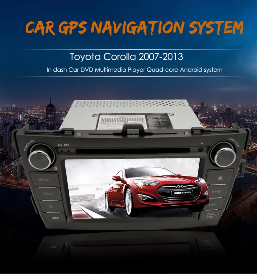 8 Inch Android System Car DVD Car GPS Navigation Headunit font b Multimedia b font GPS
