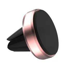Автомобильный телефон горе Универсальный вентиляционное отверстие магнитные автомобильный сотовый телефон держатель подставки (розовое