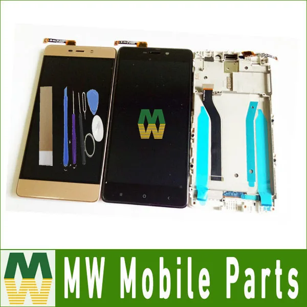 

1PC /Lot 5.0"For Xiaomi Redmi 4 Pro 4Pro (3GB RAM) With Frame LCD Display+Touch Screen Digitizer Assembly Black/White/Gold Color