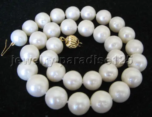 #^Special Price FREE SHIPPING ******Genuine AAA+ 17\ 12-13mm natural white round freshwater pearl necklace #^Special Price FREE SHIPPING ******Genuine AAA+ 17\ 12-13mm natural white round freshwater pearl necklace
