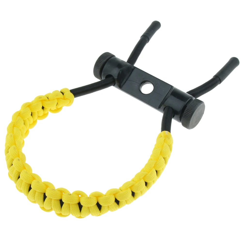 Bow Archery Wrist Sling Paracord Cord Survival Hunting Shooting Wrist Strap Compound Bow Wrist Sling Archery Wrist Sling