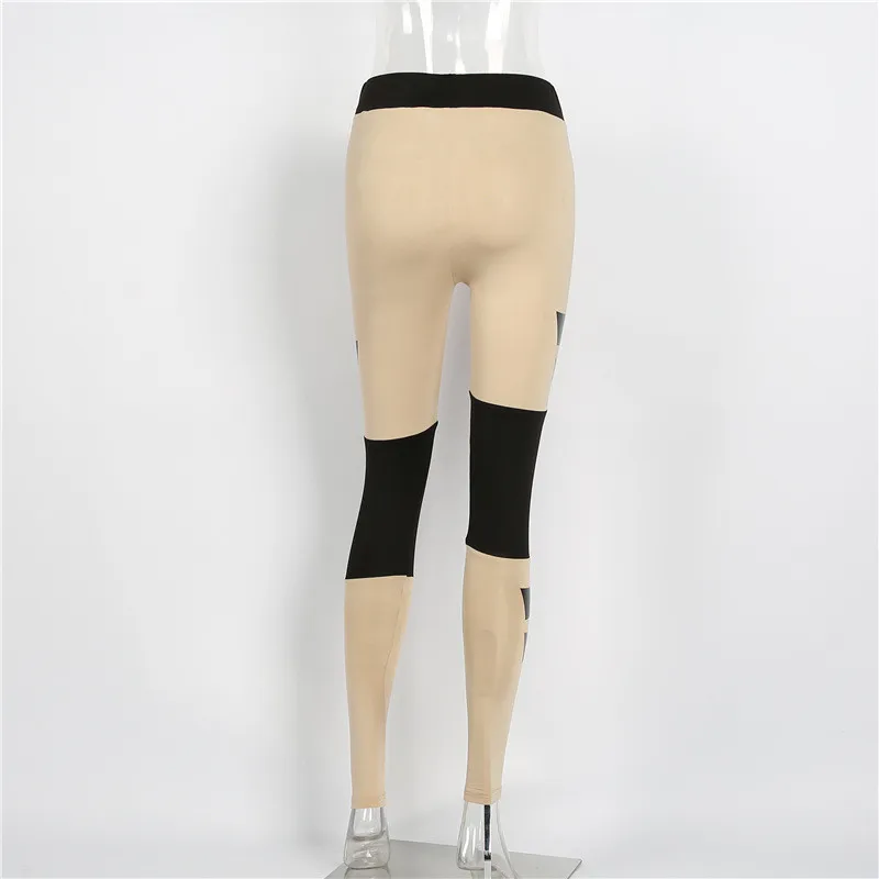 Mermaid Curve sport Legging Women Fitness Running Workout Yoga Pants Black Brown Patchwork Wide belt Leggings women gym clothing