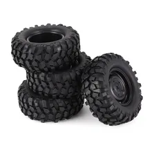 Borracha roda de borracha para pneu 1.9, 4 unidades, 96mm Polegada 1/10, para rc crawler carro hsp redcat traxxas axial scx10 90046 r4/wd d90
