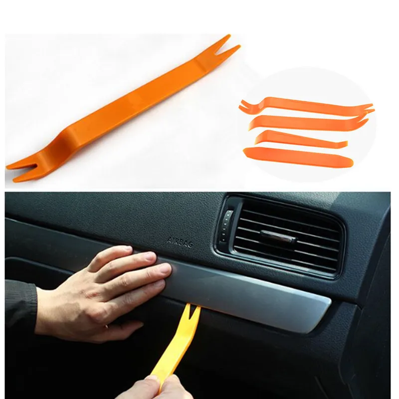 

Car-styling 4PCS Pry Installer Removal Trim Audio Car Radio Door Panel Cockpit Tools for Car Accessories