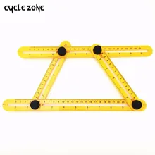 Measuring Instrument angle izer Template Tool Four sided Ruler Mechanism Slides For Builders Handymen Craftsmen Engineers