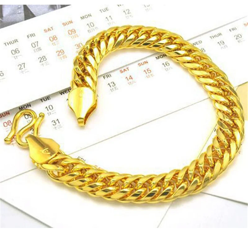 chain bracelet gold plated