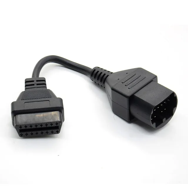 For Maz-da 17 Pin To OBD 2 OBD II Cable 16 Pin Connector Diagnostic Tool 17pin to 16pin Adapter Extension Cable 4