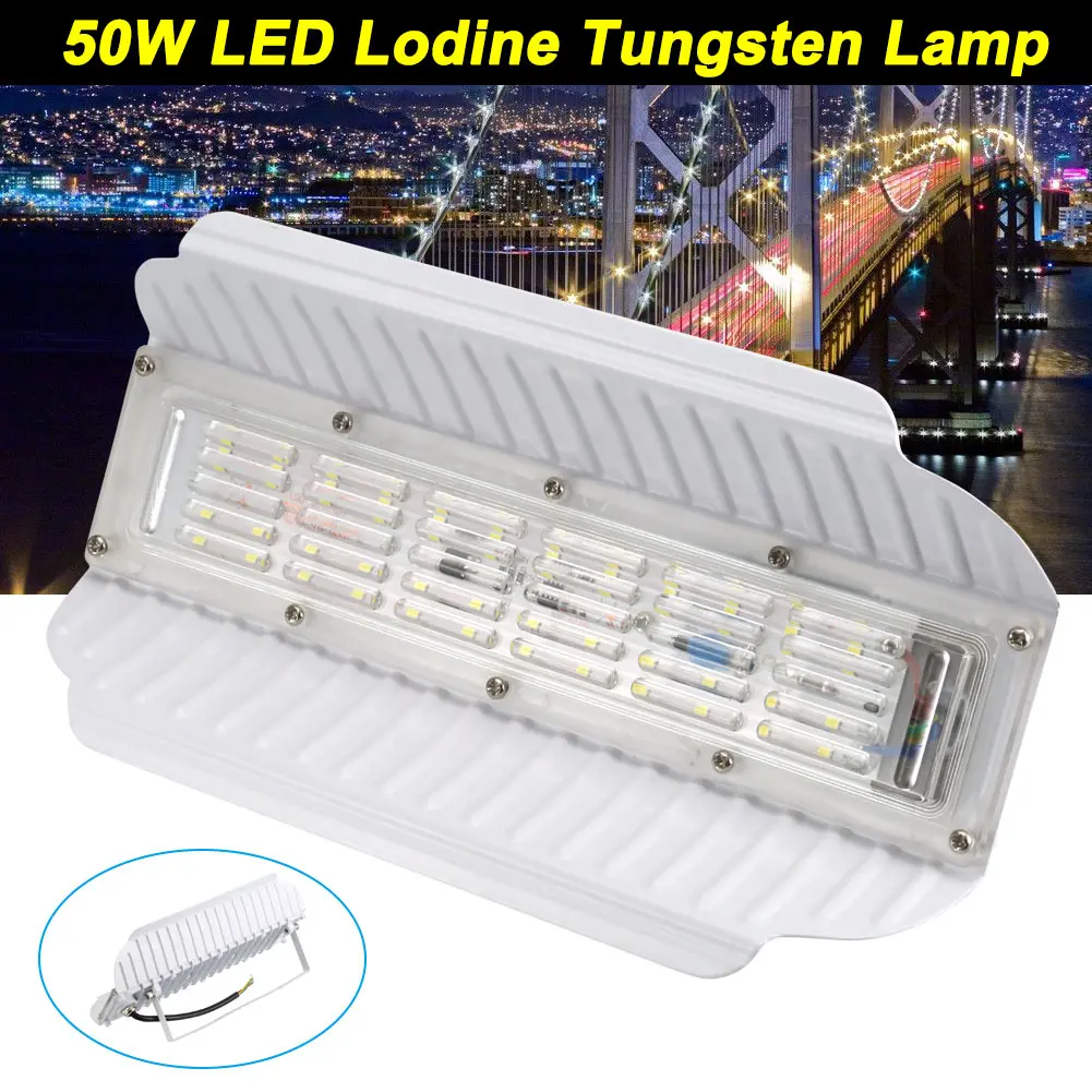 

Newest Ultra Bright 50W Floodlight 48 LEDs Spotlight Iodine-Tungsten Lamp for Construction Outdoor