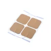 10 Pairs High Quality Brown Electrodes Pads With Plug Hole 2.0mm For TENS/EMS Digital Therapy Machine Size 5*5cm 4