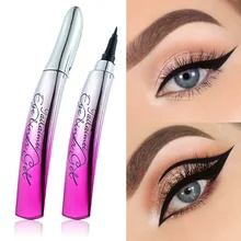 Гибкая подводка для глаз крутая черная и быстросохнущая жидкая мягкая подводка для глаз водостойкая не halo окрашивание ушко