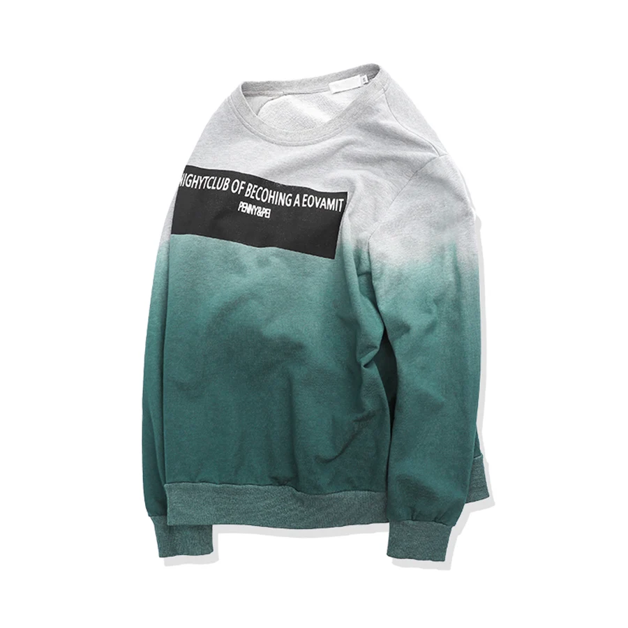 Buy Big Cool Mens Sweatshirts No Hood Cotton Harajuku