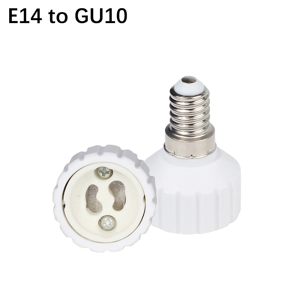 1 шт. E14 к B22 E12 GU10 лампа База E14 лампа держатель винтовой светильник лампа конвертер гнездо адаптер для светодиодный лампочка прожектор в форме кукурузы