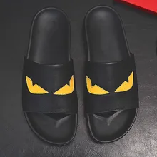 Горячие Летние тапочки пляжная обувь животных монстр вьетнамки из натуральной кожи Размеры 45 евро