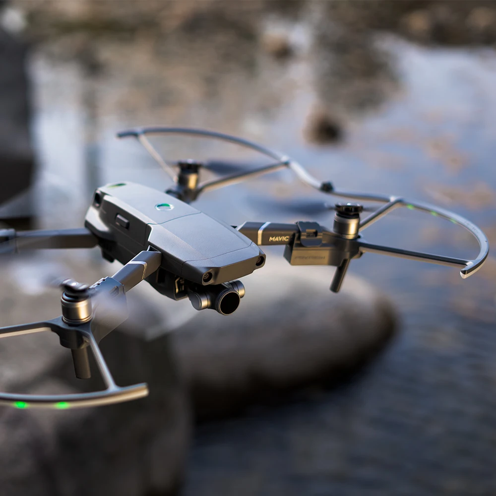 PGYTECH светодиодный Пропеллер для DJI Mavic 2 защитный пропеллер Дрон Pro/Zoom|Наборы