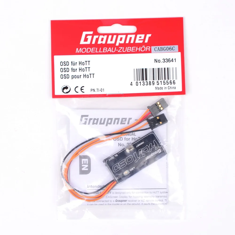 

Graupner HoTT OSD Module | Telemetry Monitoring Graupner