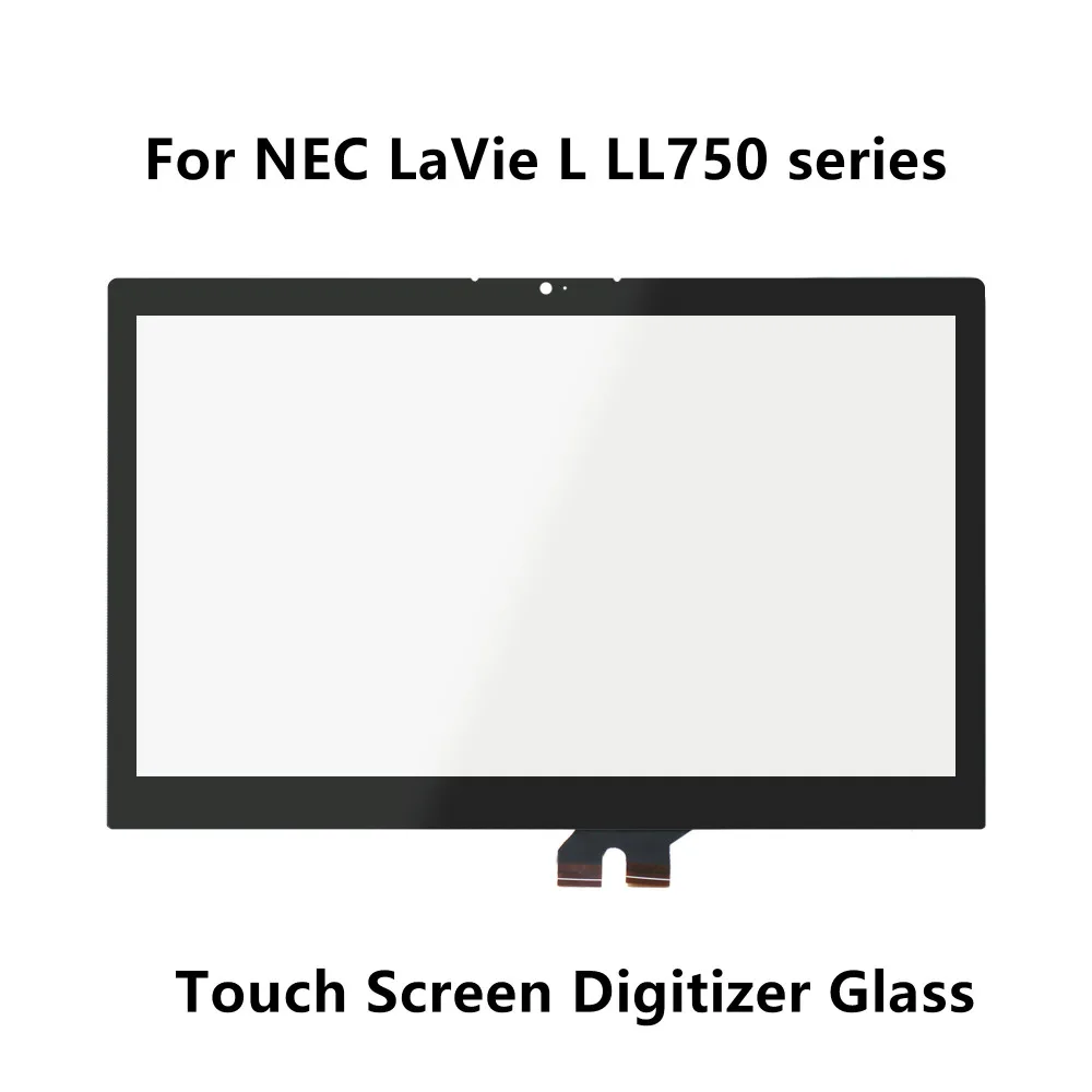

For NEC LaVie L LL750 series LL750/SS LL750/RS LL750/TS LL750/MS LL750/NS Touch Screen Digitizer Front Panel Glass Replacement
