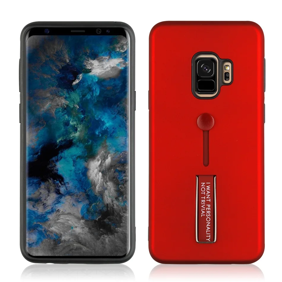 Модный чехол Floop для samsung Galaxy Note 10 Plus, S10 Lite, S9, S8, S7, с петлей на палец, на ремешке, чехол, скрытая подставка, броня, противоударный чехол